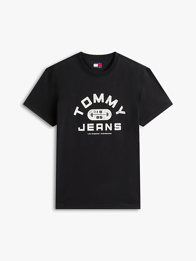 Graphic Crew Neck Jersey T-Shirt
