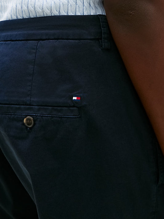 Curve Washed Slim Straight Leg Chinos