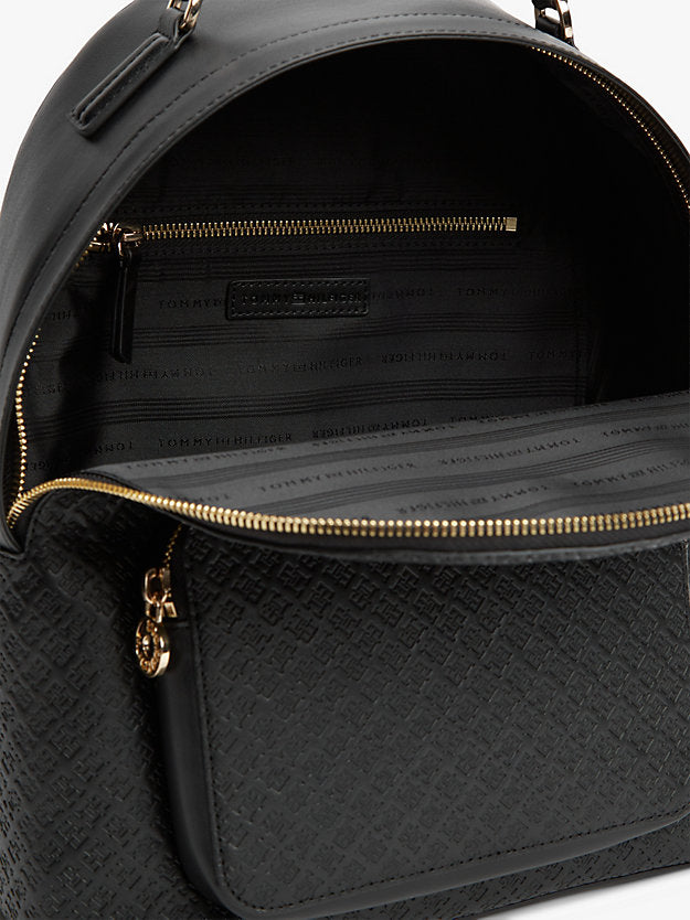 Monogram Debossed Dome Backpack