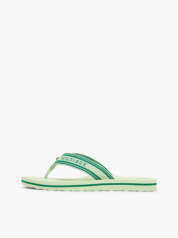 Webbing Strap Signature Flip-Flops