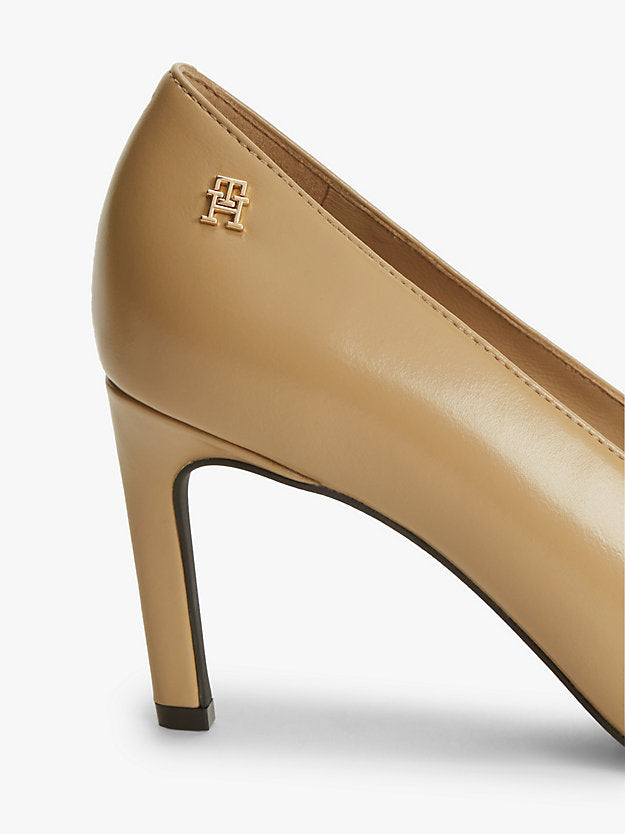 Monogram Leather High Heels