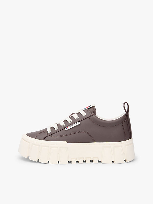 Cleat Platform Trainers WiLeather