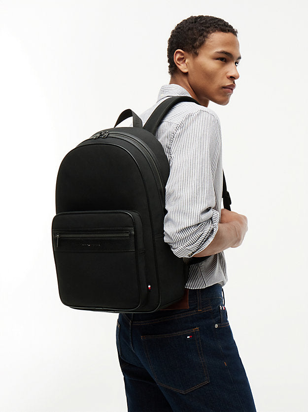 Logo Double Zip Dome Backpack