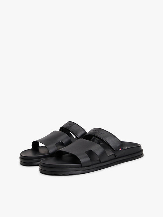 Premium Leather Cutout Sandals