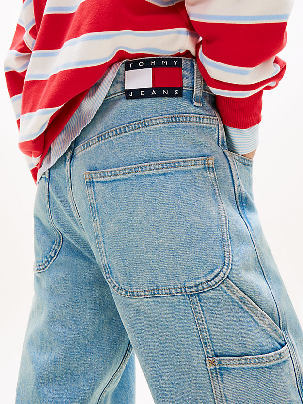 Mia Mid Rise Relaxed Straight Leg Carpenter Jeans