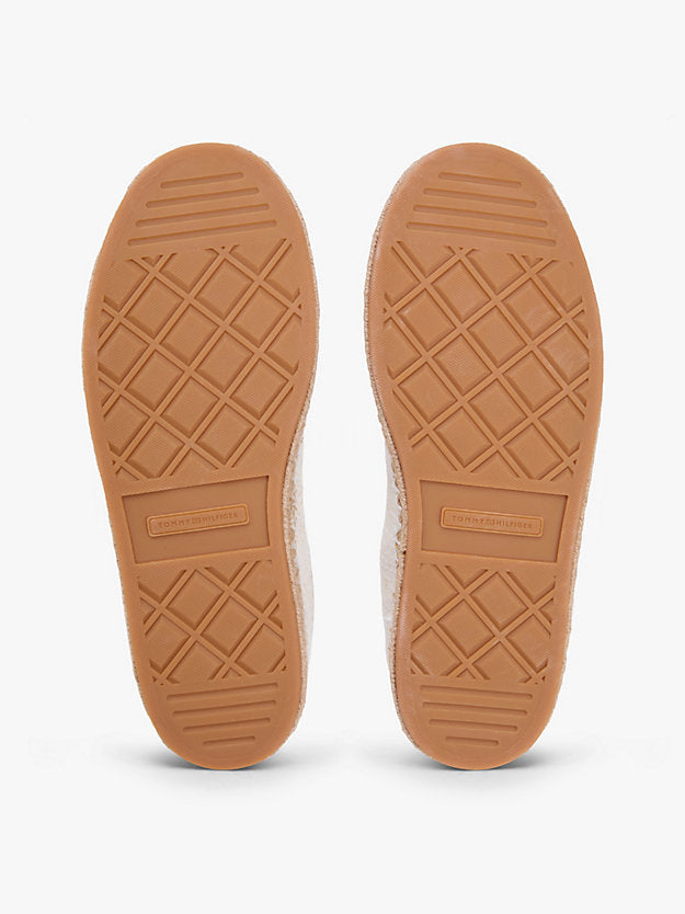 Woven Logo Embroidery Rope Trainers