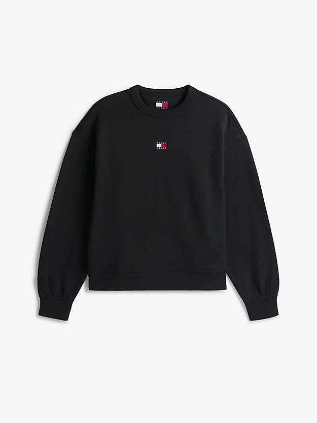 Badge Boxy Fleece Sweatshirt