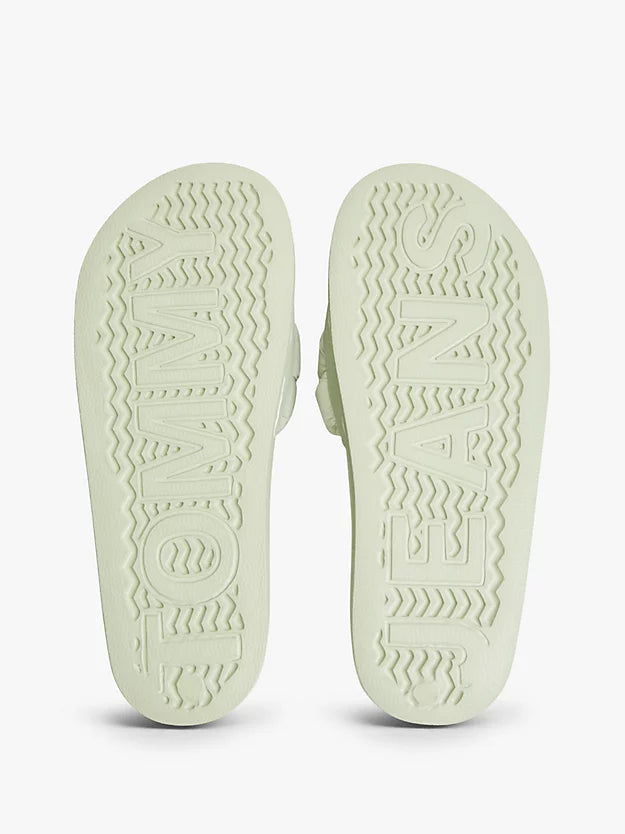 Embossed Braided Strap Slides