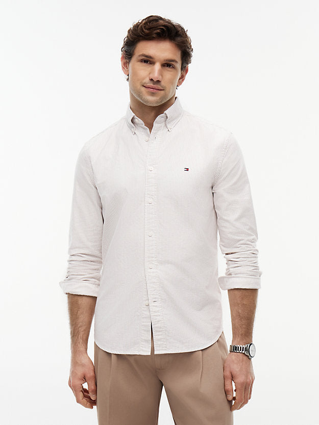 Regular Fit Ithaca Stripe Oxford Shirt