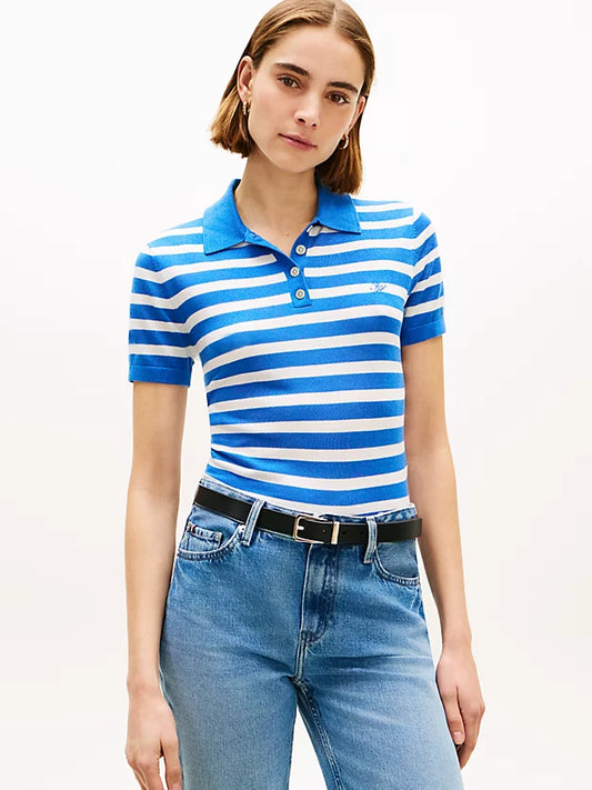 Short Sleeve Polo Jumper WiSilk