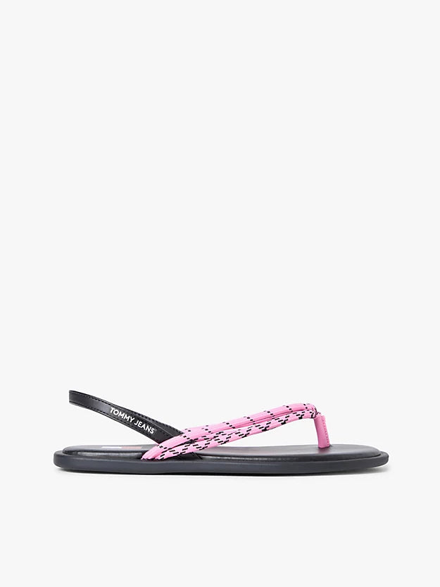 Rope Strap Slingback Flip-Flops