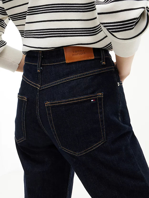 Mid Rise Classic Straight Jeans
