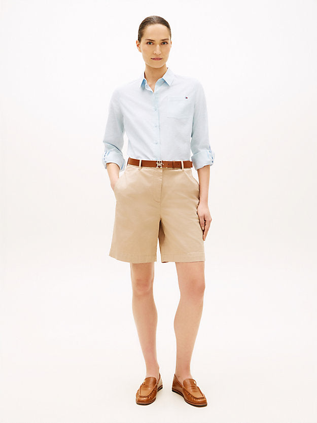 Washed Regular Chino Shorts