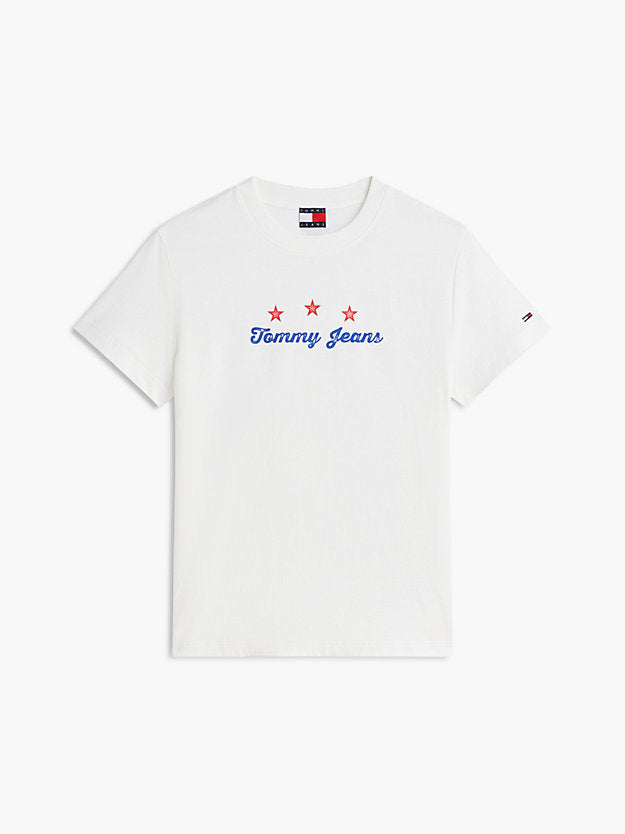 Back Logo Graphic Crew Neck T-Shirt