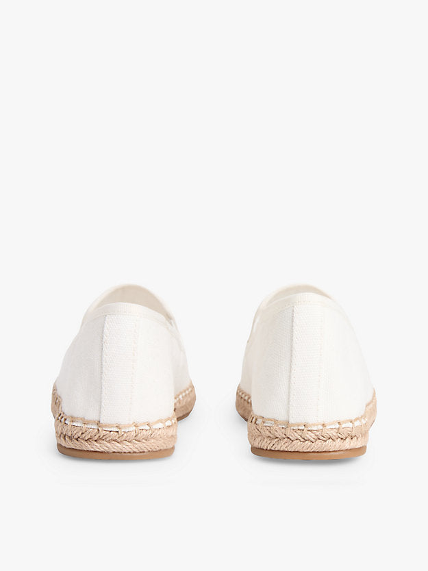 Logo Embroidery Canvas Espadrilles