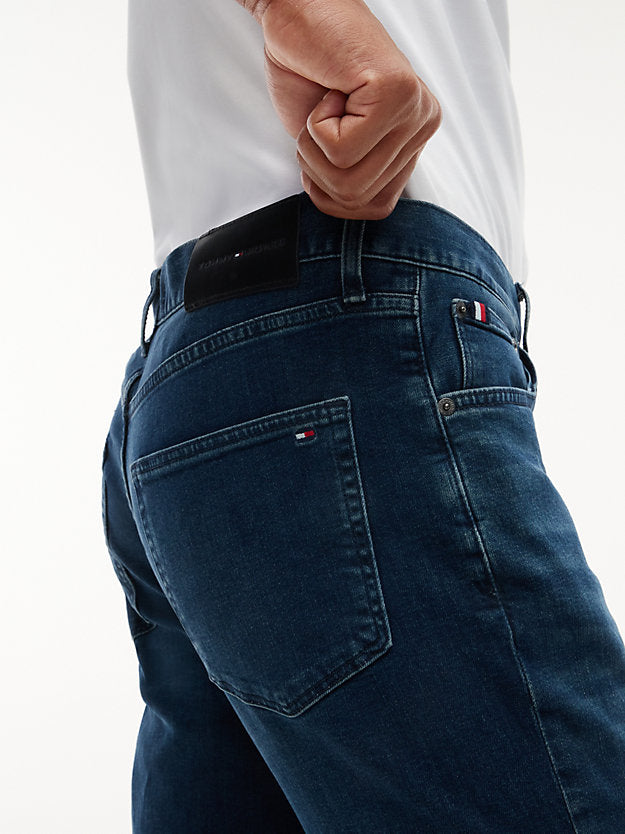 Denton Faded Straight Leg Jeans