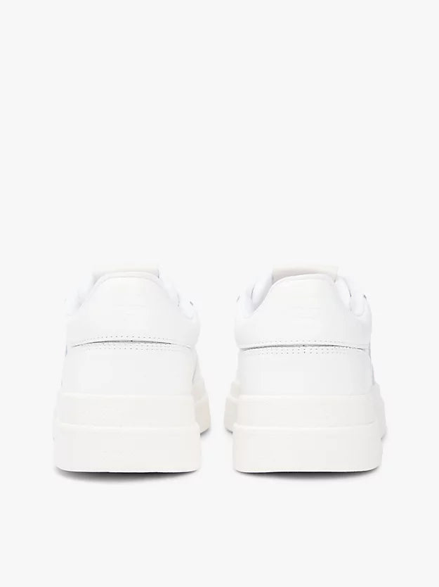 Debossed Monogram Leather Court Trainers
