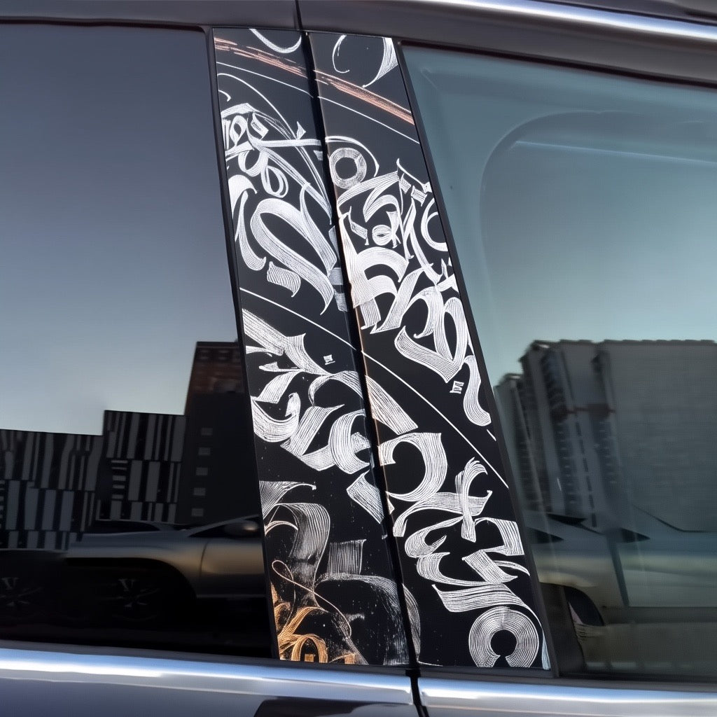 Individuelle Auto-Tür-Aufkleber