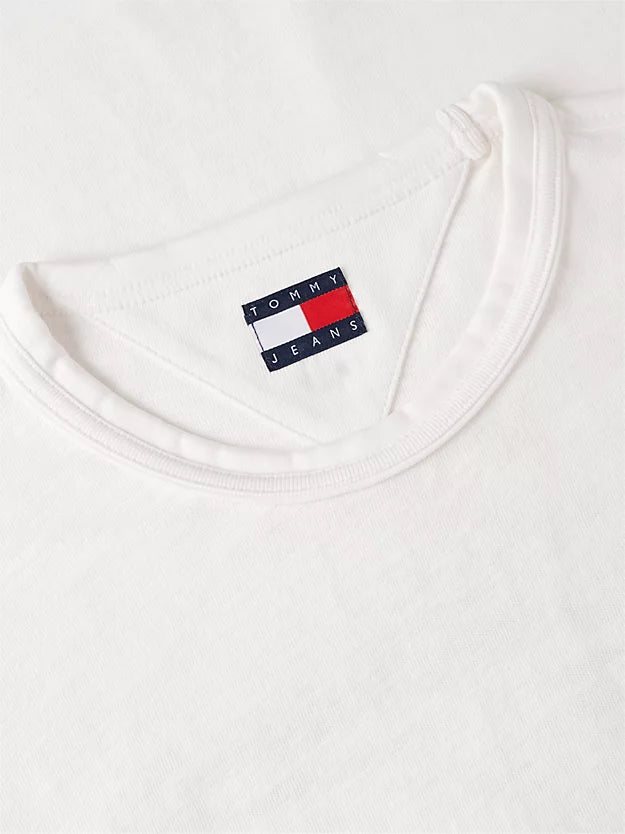 Back Graphic Textured Relaxed T-Shirt