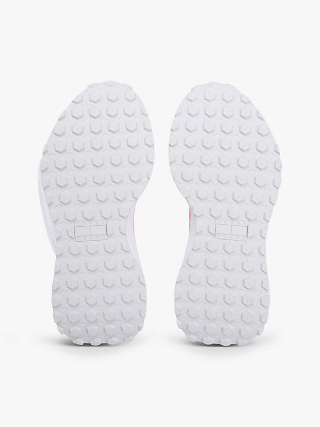 Mesh Jacquard Knit Cleat Trainers