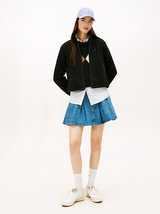 Teddy Fleece Zip-Thru Jacket