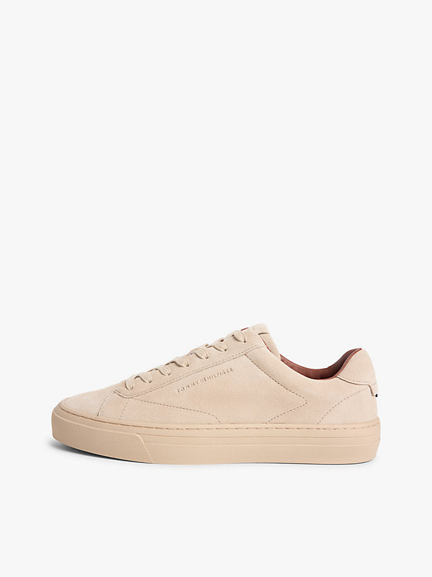 Premium Debossed Suede Trainers