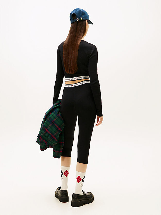 Girl Extra Slim Cropped Knit Trousers