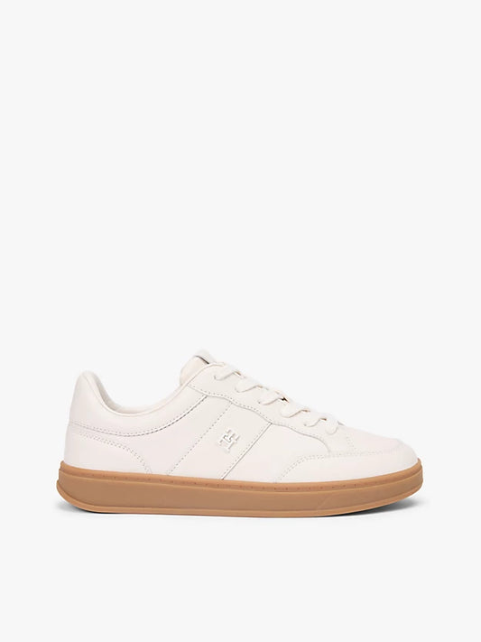 Monogram Leather Court Trainers