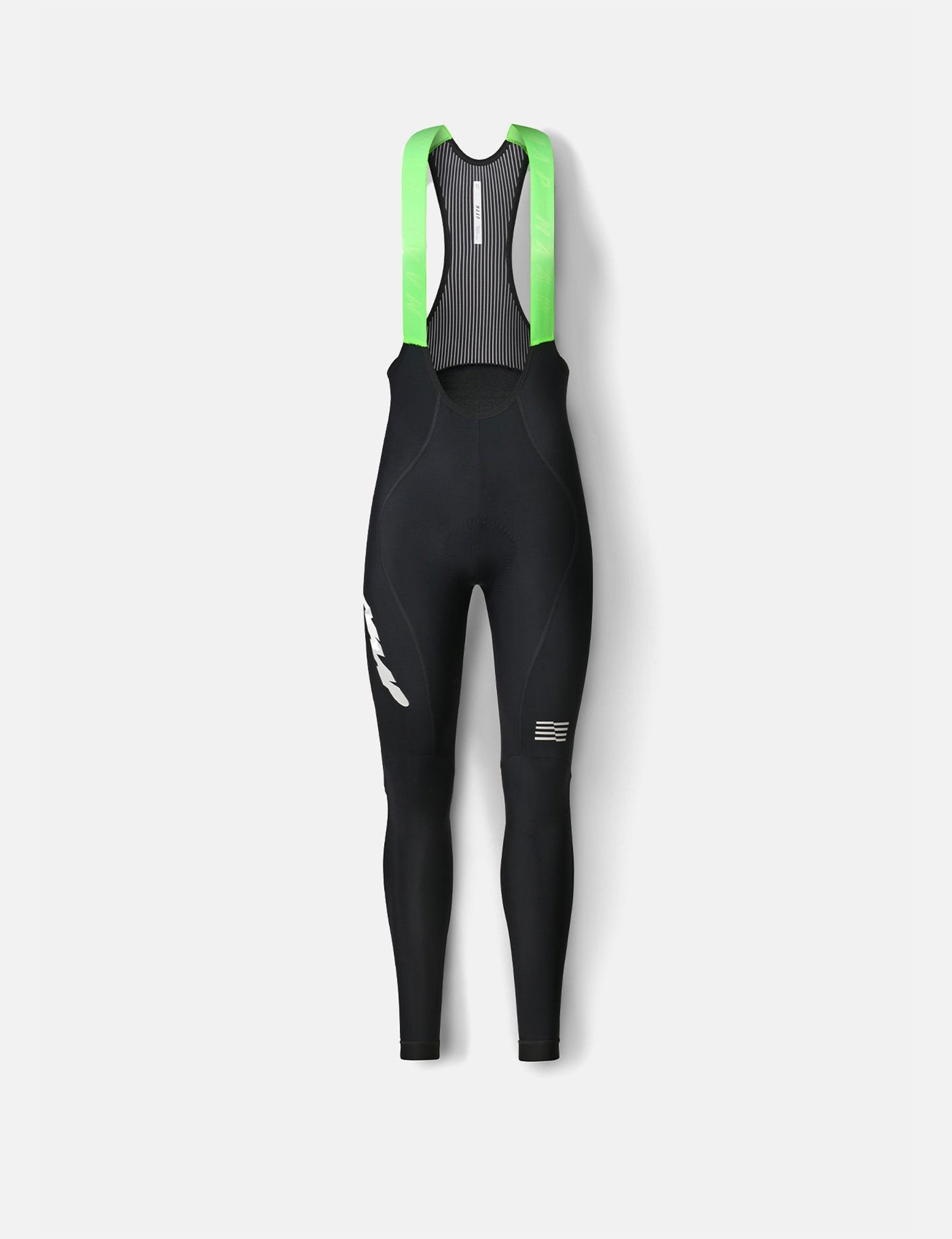 Cuissard d'hiver thermique Eclipse Team - Noir/Vert fluo