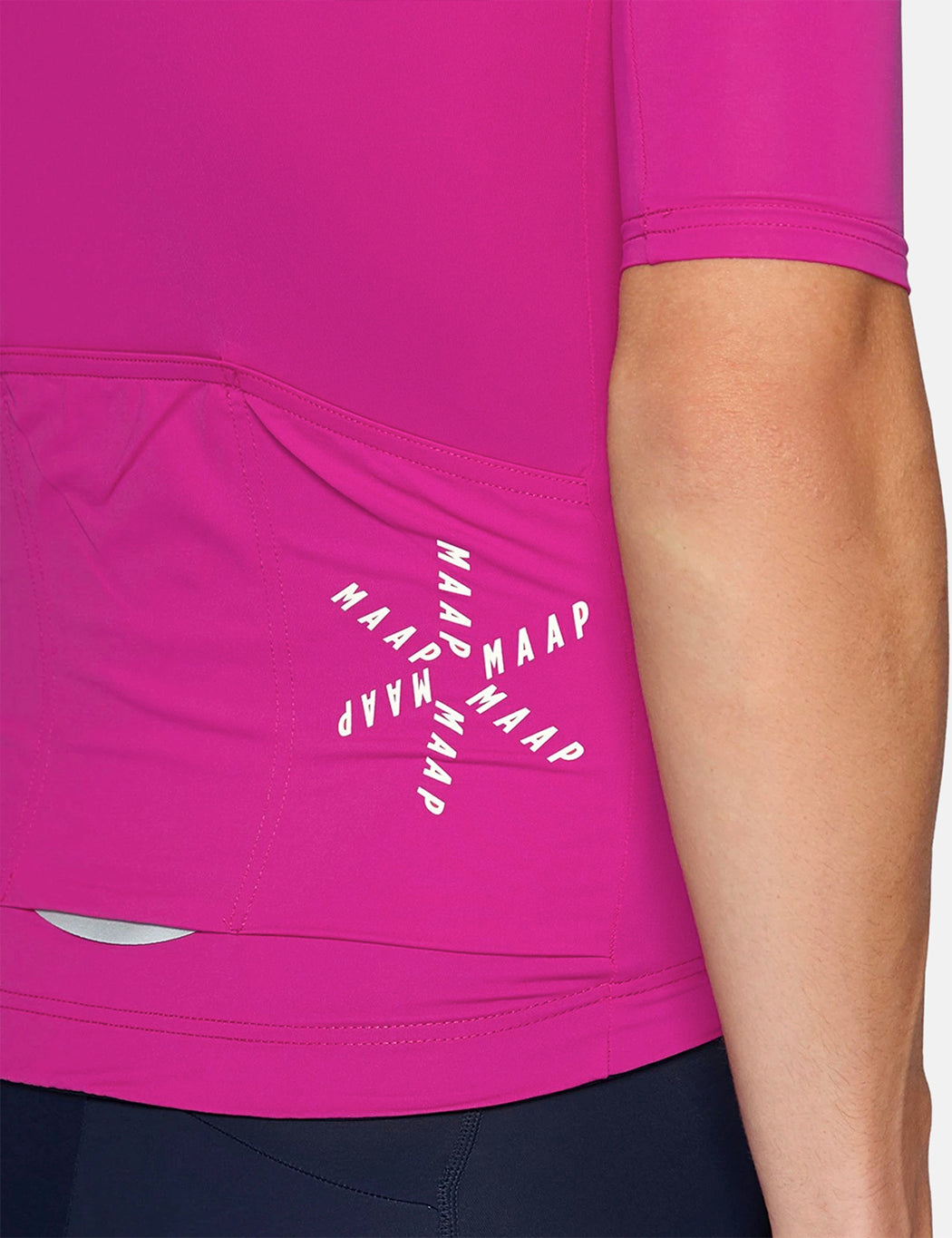 Maillot d'entraînement manches courtes - Rose vif