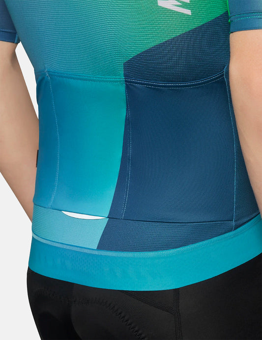 Maillot Flare Pro Fit - Cyan