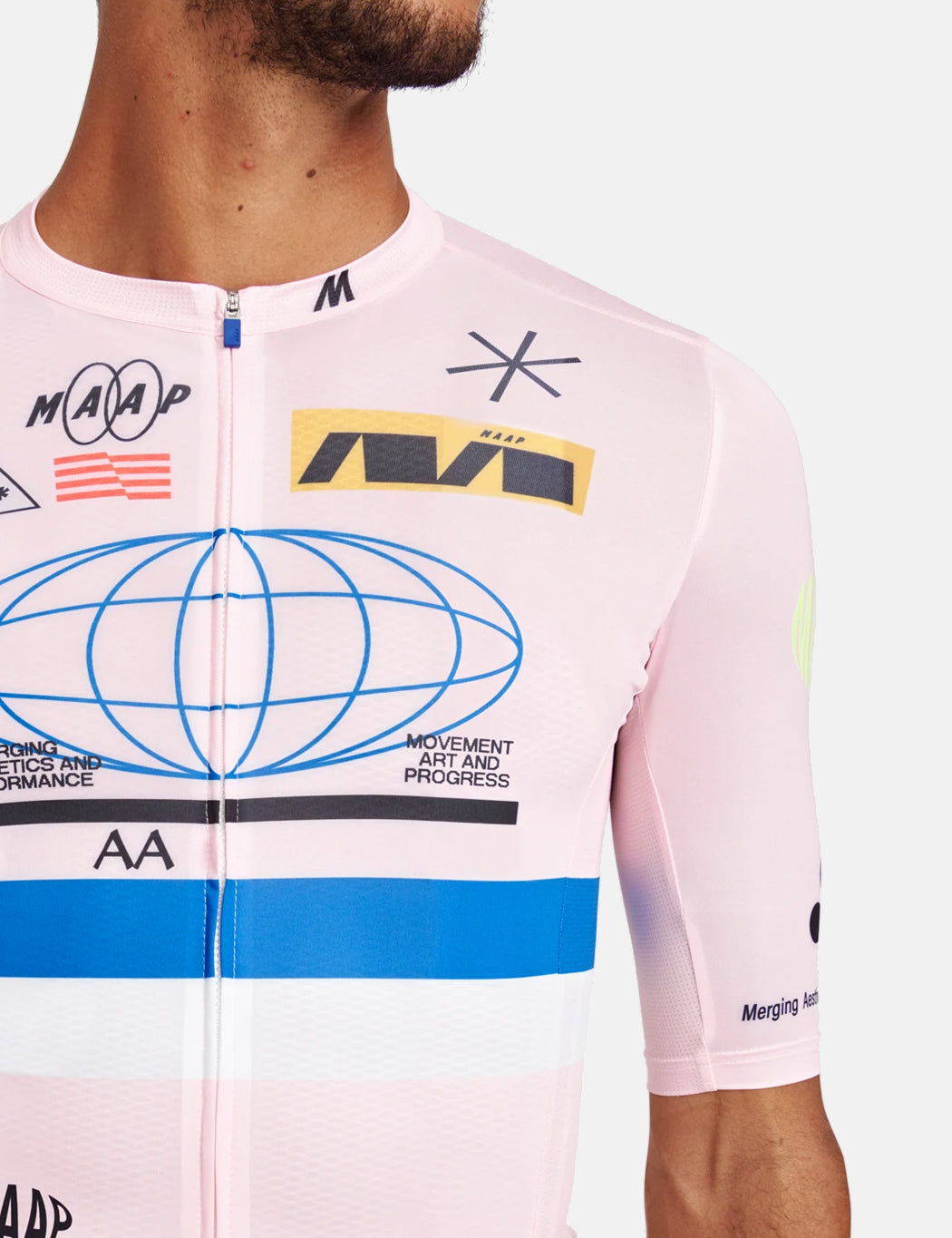 Maillot Axis Pro - Rose pâle