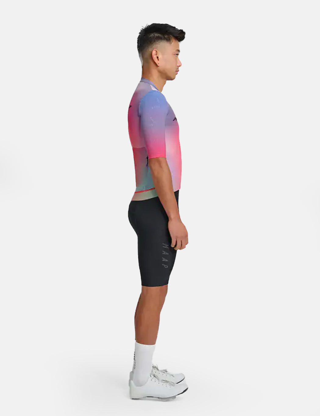 Blurred Out Pro Hex Jersey 2.0 - Red Mix