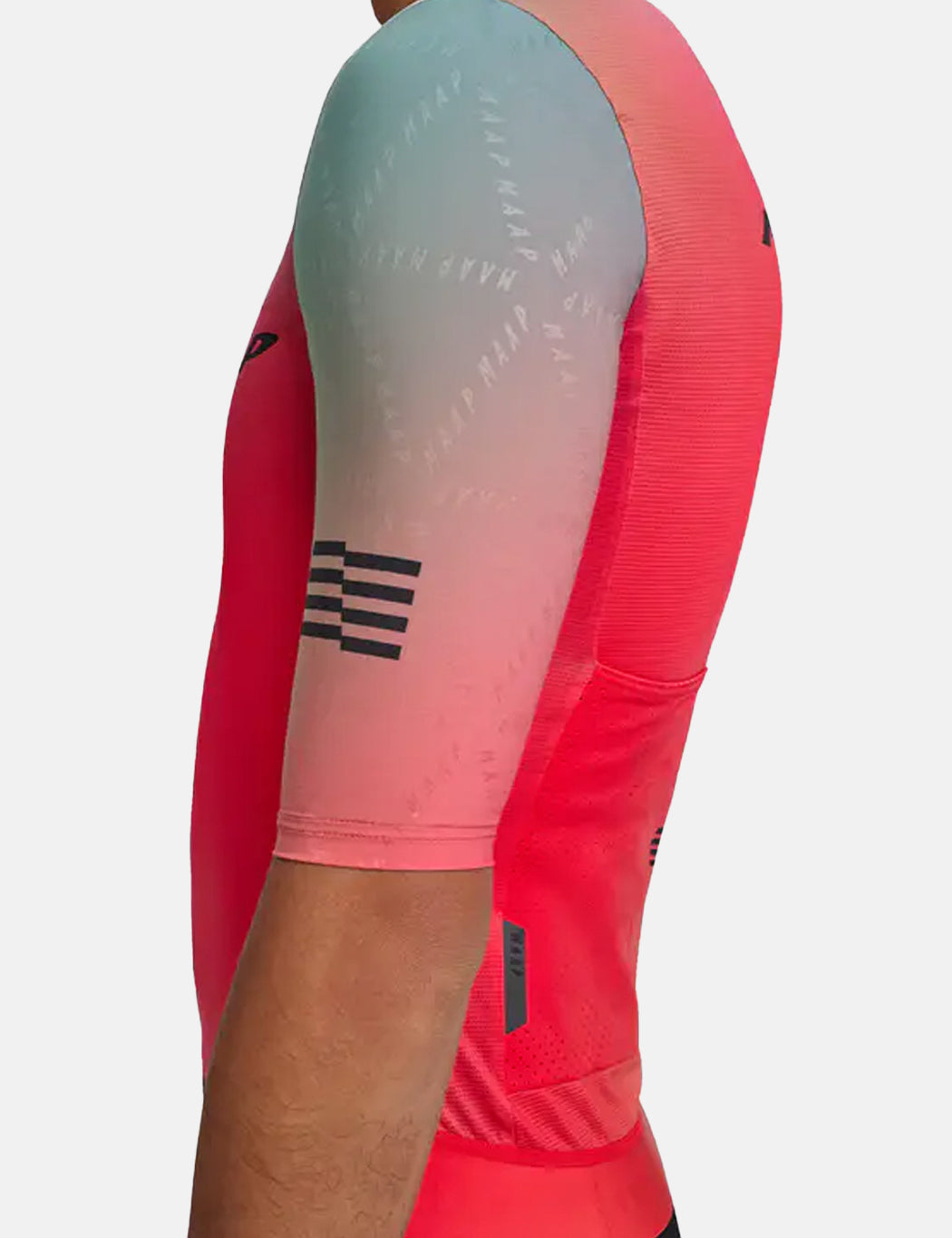Blurred Out Pro Hex Jersey 2.0 - Red Mix