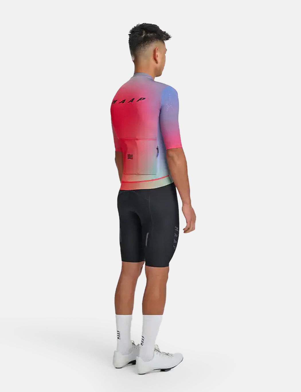 Blurred Out Pro Hex Jersey 2.0 - Red Mix