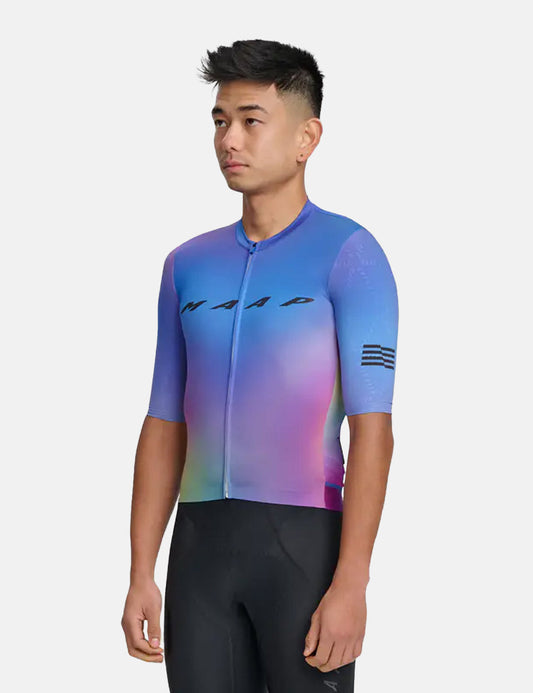 Blurred Out Pro Hex Jersey 2.0 - Blue Mix