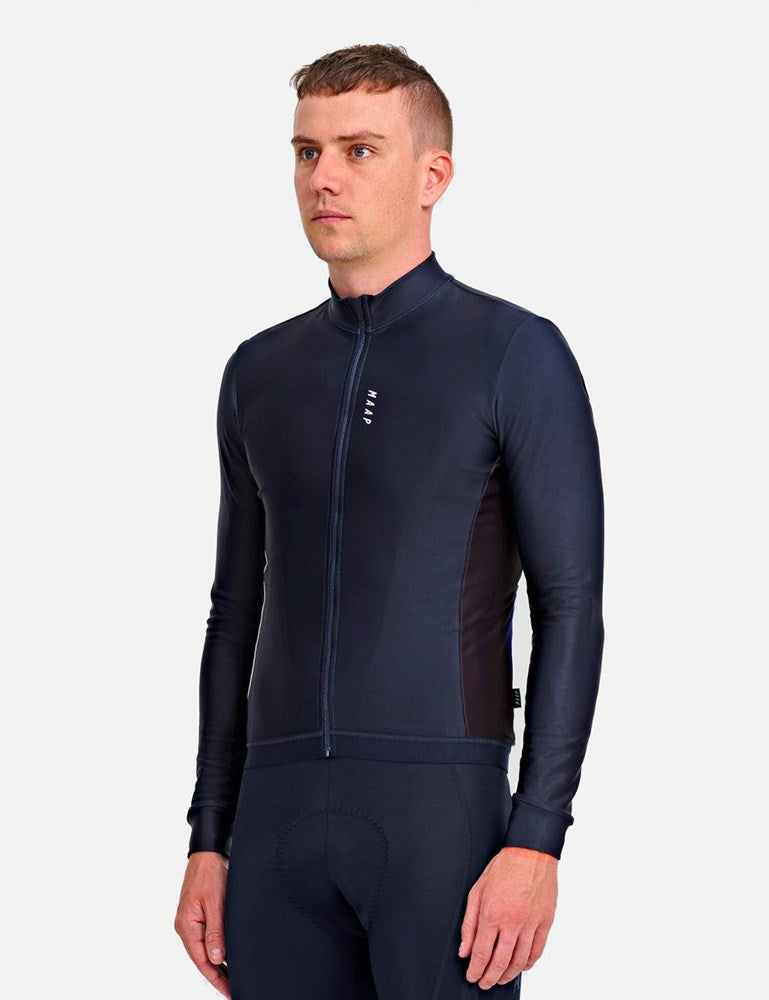 Vista Team Long Sleeve Jersey - Navy Blue
