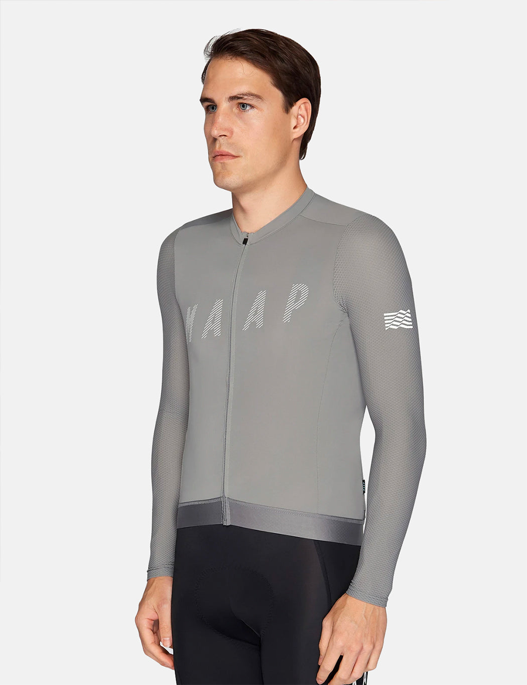 Maillot à manches longues Echo Pro Base - Gris cendré