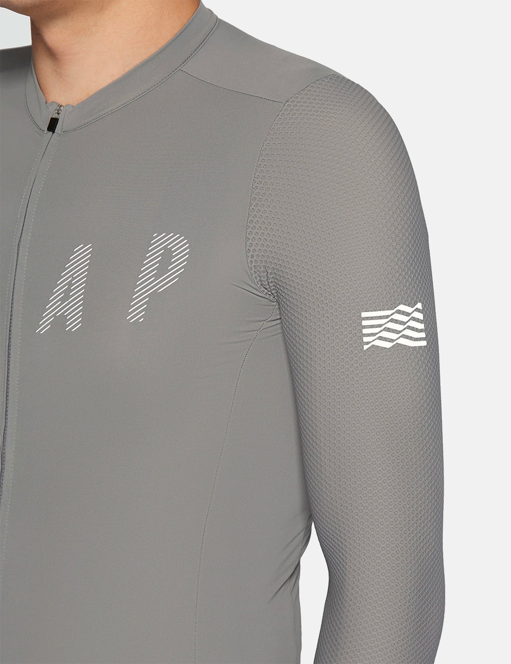 Maillot à manches longues Echo Pro Base - Gris cendré