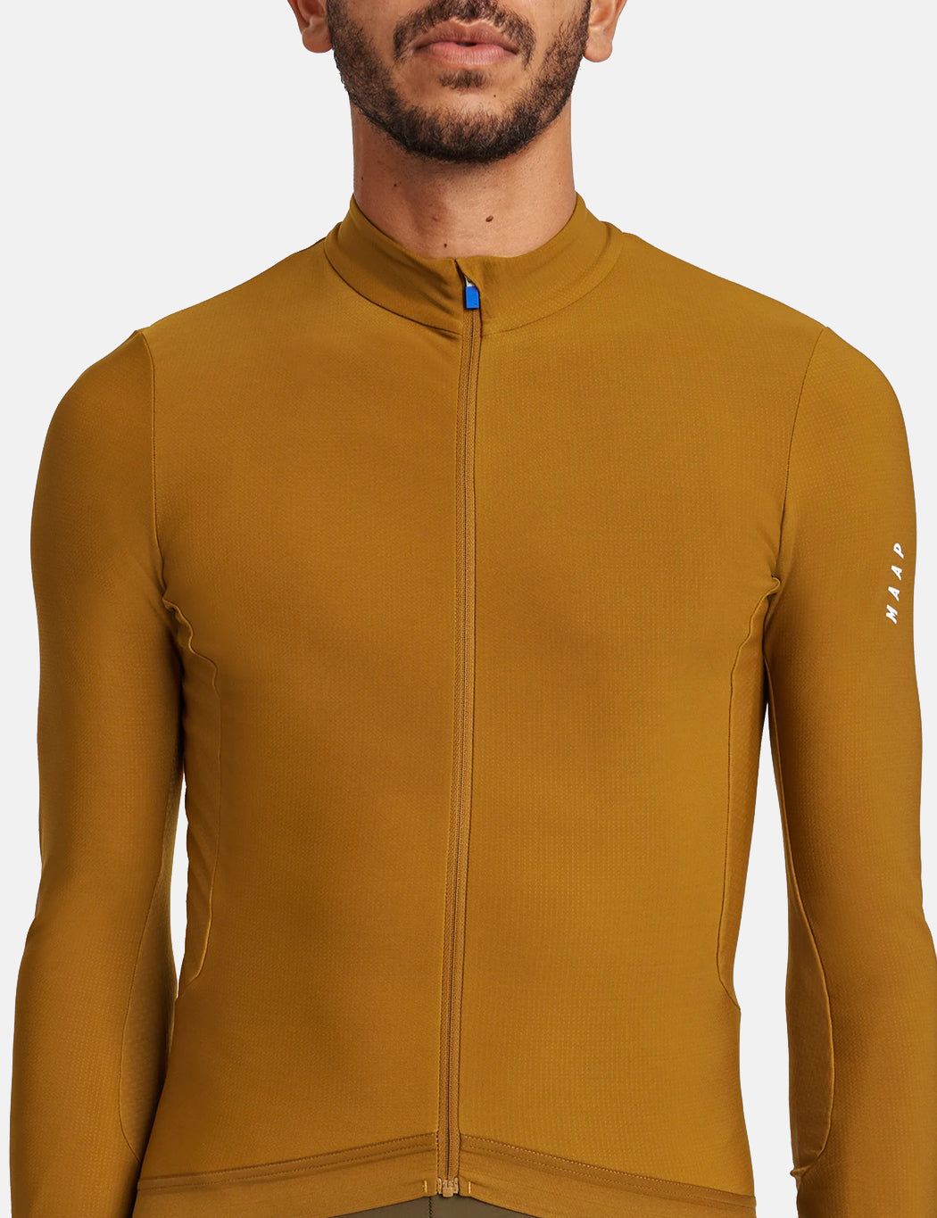 Maillot Force Pro manches longues - Marron caramel