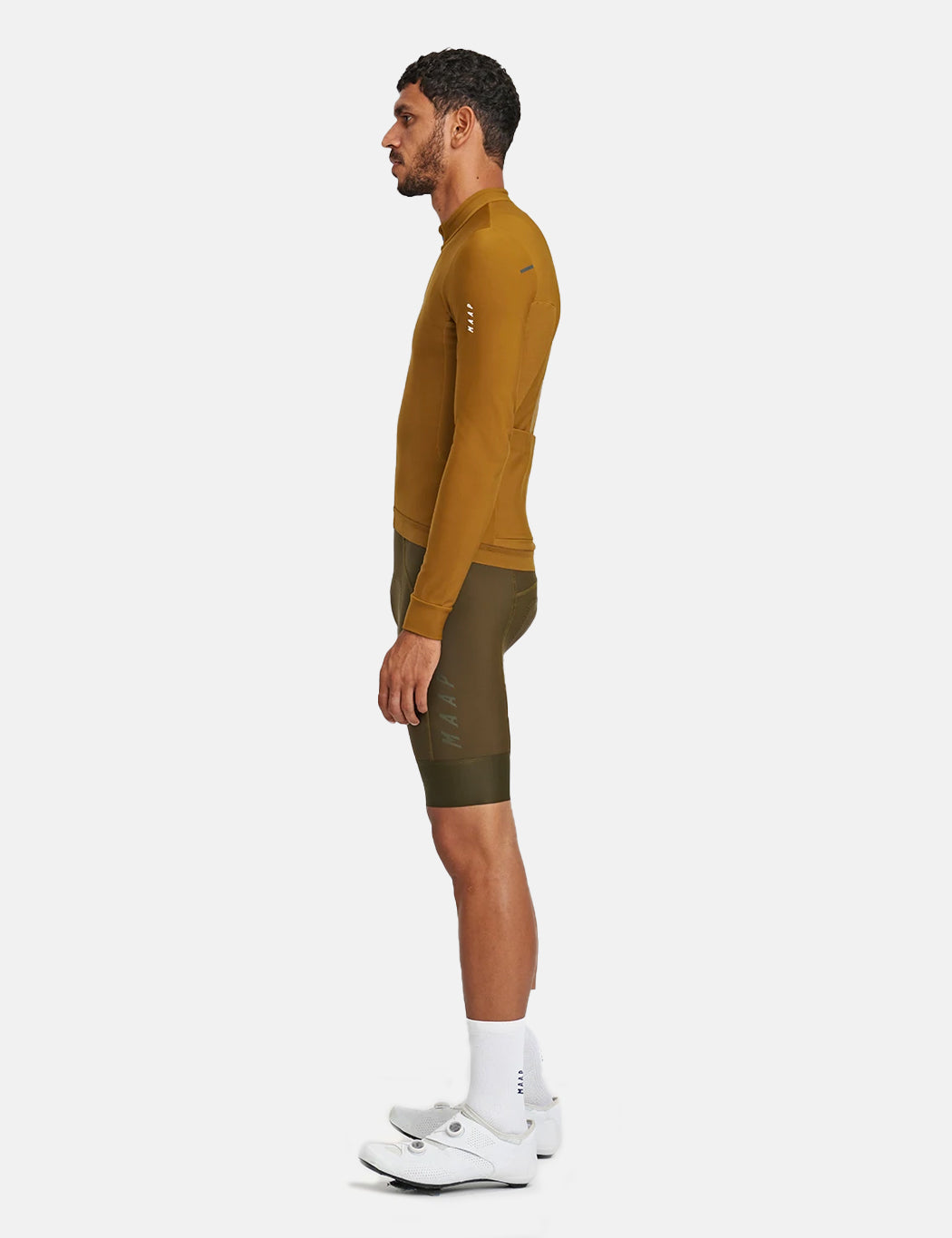 Maillot Force Pro manches longues - Marron caramel