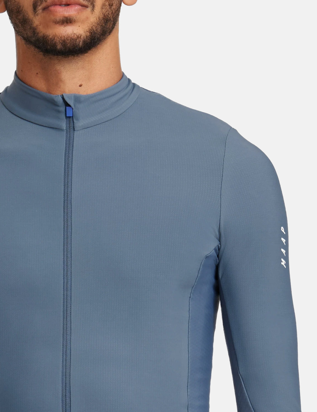 Maillot Force Pro manches longues – Bleu Indigo