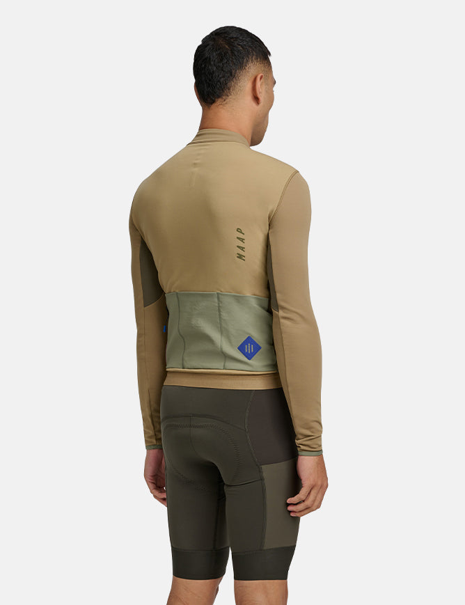 Alt_Road Long Sleeve Jersey - Dark Desert Yellow