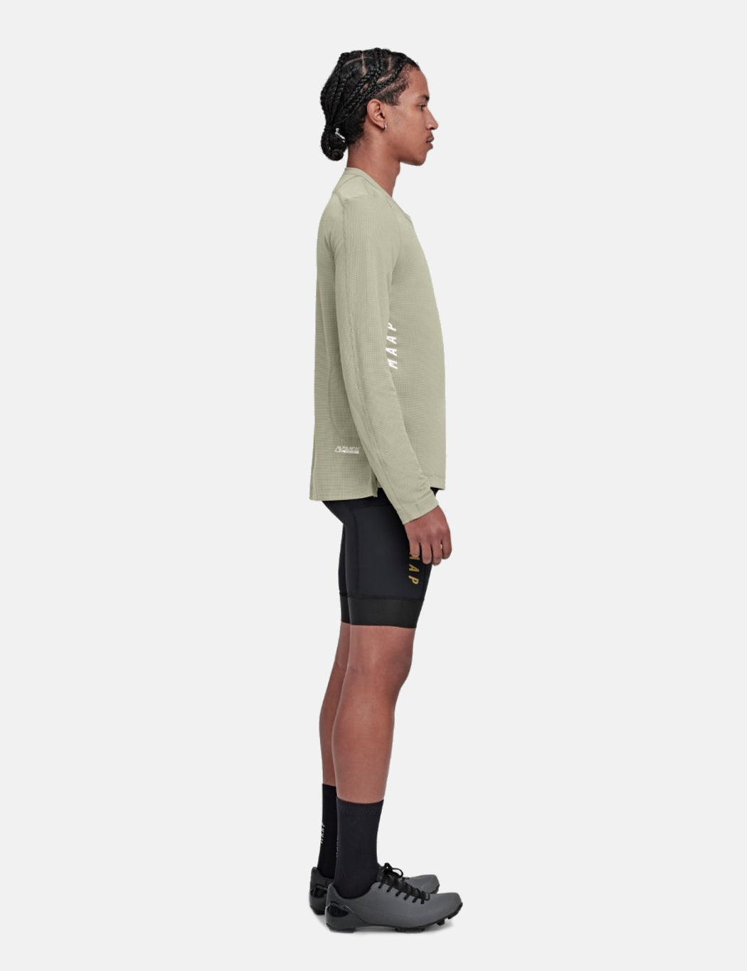 T-shirt manches longues Alt_Road Ride 2.0 - Beige Naturel