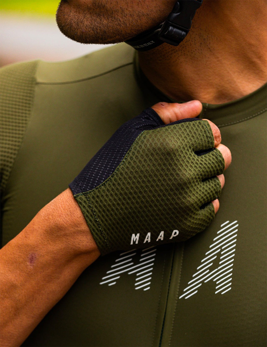 Mitaines Pro Race - Militaire