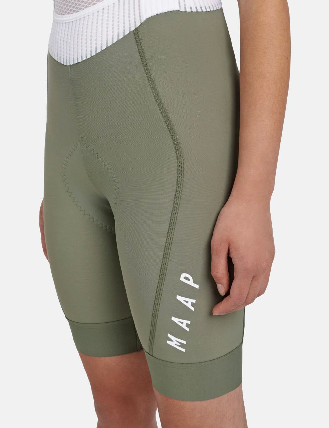 Cuissard Evo Femme - Vert Algue/Blanc