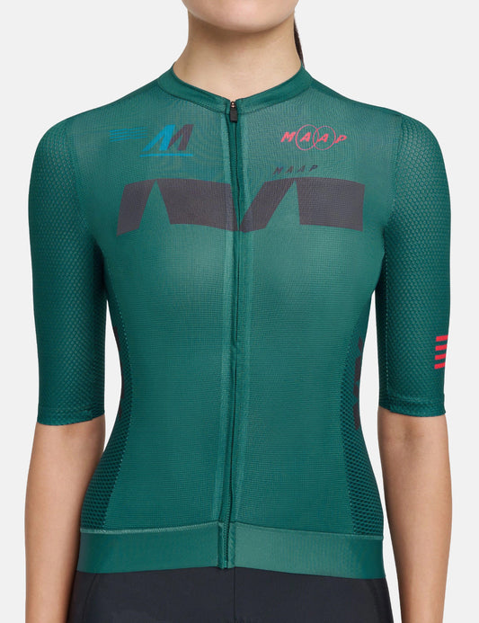 Womens Trace Pro Air Jersey - Ocean Green