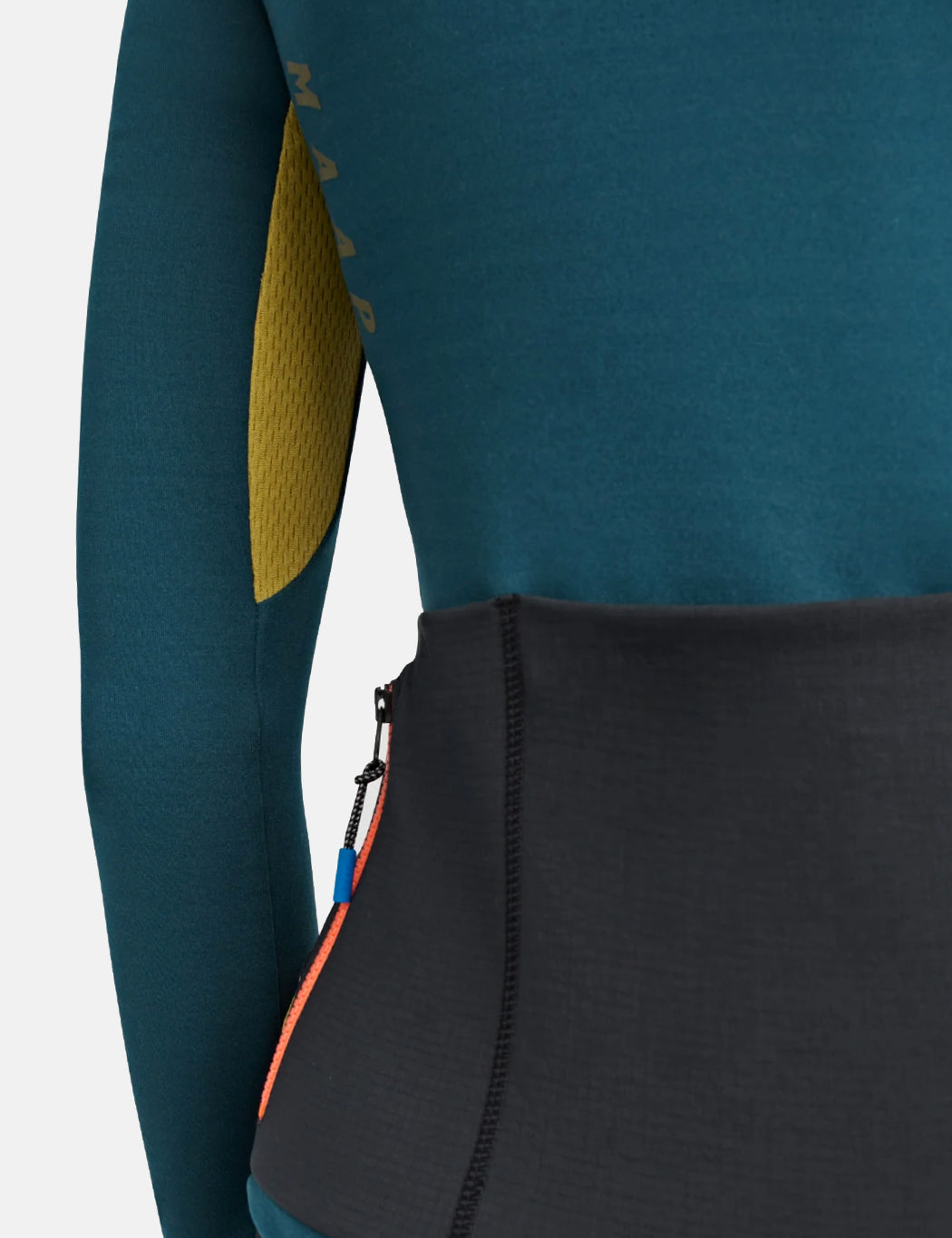 Maillot manches longues Alt_Road pour femme - Bleu sarcelle foncé
