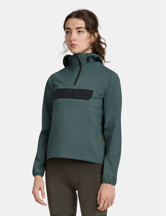 Womens Alt_Road Anorak - Cypress Green