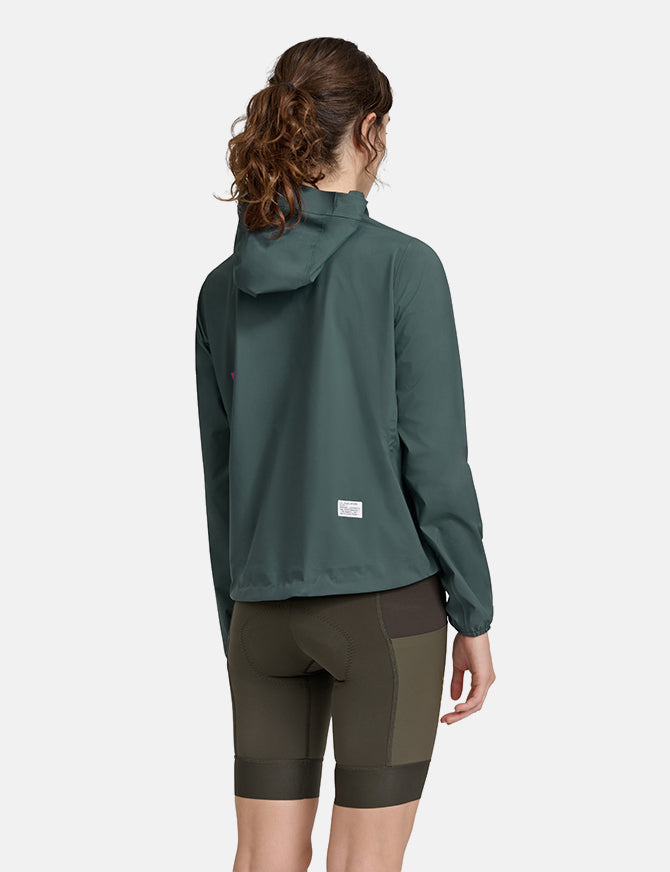 Anorak Alt_Road Femme - Vert cyprès